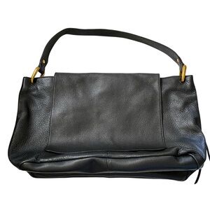 Large HOBO Black Leather Bag - Excellent condition